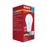 Satco 15w LED A19 CCT Selectable E26 Base 12-24v AC 12-34v DC Bulb_1