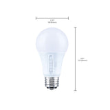 Satco 15w LED A19 CCT Selectable E26 Base 12-24v AC 12-34v DC Bulb_2