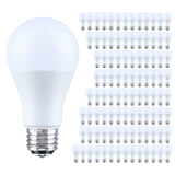 100Pk - Satco 9.8w LED A19 5000K CCT Selectable E26 Base 120v Bulb