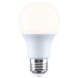 Satco 6w A19 LED 2700K CCT 80 CRI Medium Base Plastic, 120v Bulb