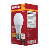 Satco 6w A19 LED 2700K CCT 80 CRI Medium Base Plastic, 120v Bulb - BulbAmerica