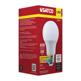 Satco 6w A19 LED 3500K CCT 80 CRI Medium Base 120v Bulb_1