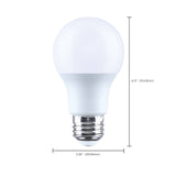 Satco 6w A19 LED 4000K CCT 80 CRI Medium Base 120v Bulb_2