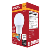 Satco 5.5w A19 LED 2700K CCT Medium Base 120v Bulb - BulbAmerica