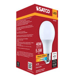 Satco 5.5w A19 LED 2700K CCT Medium Base 120v Bulb_1