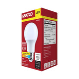 Satco 9.5w A19 LED 3500K CCT 80 CRI Medium Base 120v Bulb - BulbAmerica