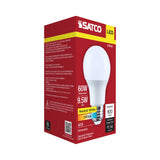Satco 9.5w A19 LED 3500K CCT 80 CRI Medium Base 120v Bulb_1