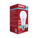 Satco 9.4w A19 LED 4000K CCT Medium Base 120v Bulb - BulbAmerica