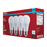 4Pk - Satco 12w A19 LED 5000K CCT 80 CRI Medium Base 120v Bulb - BulbAmerica