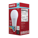 Satco 12w A19 LED 4000K CCT Medium Base 120v Bulb - BulbAmerica