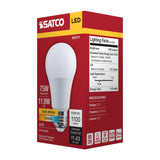 Satco 11.9w A19 LED 3000K CCT Medium Base 120v Bulb - BulbAmerica