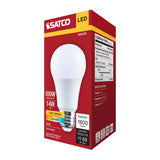 Satco 14w A19 LED 3000K CCT 80 CRI Medium Base 120v Bulb - BulbAmerica