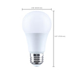 4Pk - Satco 14w A19 LED 3000K CCT 80 CRI Medium Base 120v Bulb_2