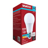 Satco 14w A19 LED 5000K CCT 80 CRI Medium Base 120v Bulb_1