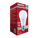 Satco 14w A19 LED 4000K CCT Medium Base 120v Bulb_1