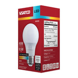 Satco 9.5w A19 LED 27K/30K/35K/40K/50K CCT Medium Base 120v Bulb - BulbAmerica