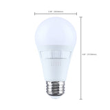 Satco 12w A19 LED 27K/30K/35K/40K/50K CCT Medium Base 120v Bulb_2