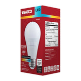 Satco 14w A19 LED 27K/30K/35K/40K/50K CCT Medium Base 120v Bulb - BulbAmerica