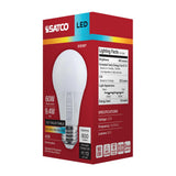 Satco 9.4w A19 LED 27K/30K/35K/40K/50K CCT Medium Base 120v Bulb - BulbAmerica