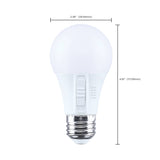 Satco 11.9w A19 LED 27K/30K/35K/40K/50K CCT Medium Base 120v Bulb_2