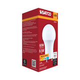 Satco 9.5w A19 LED 2700K CCT Bi Pin GU24 Base 120v Bulb_3
