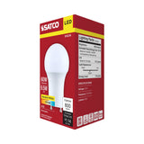 Satco 9.5w A19 LED 4000K CCT Bi Pin GU24 Base 120v Bulb_2