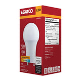 Satco 12w A19 LED 2700K CCT Bi Pin GU24 Base 120v Bulb - BulbAmerica