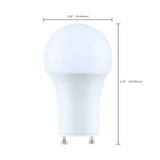 Satco 12w A19 LED 2700K CCT Bi Pin GU24 Base 120v Bulb_2