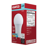 Satco 12w A19 LED 4000K CCT Bi Pin GU24 Base 120v Bulb - BulbAmerica