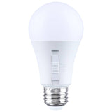 Satco 15/11/8/5w A19 LED 27K/30K/35K/40K/50K/65K 80 CRI Medium Base 120v Bulb - BulbAmerica