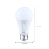 Satco 15/11/8/5w A19 LED 27K/30K/35K/40K/50K/65K Medium Base 120v Bulb_3