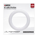 Satco 11w T9 CCT Selectable G10q Base 120-277v Frosted LED Circline Bulb_3