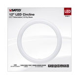 Satco 16w T9 CCT Selectable G10q Base 120-277v Frosted LED Circline Bulb_3