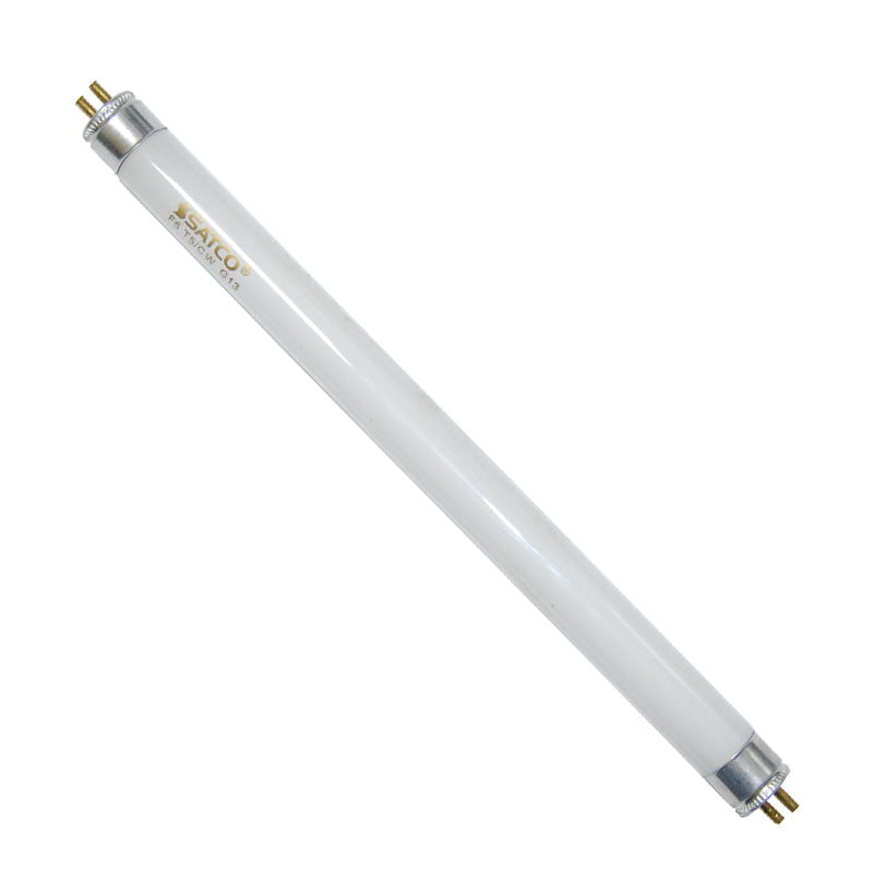 Satco S1902 6w T5 F6T5/CW Cool White 8.85 inch Preheat Fluorescent Tube Light