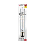 Satco 4W T6.5 LED Clear Intermediate Base 3000K Warm White 400 Lumens 120v - BulbAmerica