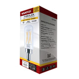 Satco 4w T6 LED 3000K CCT Candelabra Base 120v Bulb_1