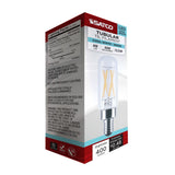 Satco 4w T6 LED 4000K CCT Candelabra Base 120v Bulb - BulbAmerica