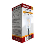 Satco 5w T9 LED 2700K CCT Candelabra Base 120v Bulb - BulbAmerica