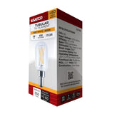 Satco 5w T9 LED 3000K CCT Candelabra Base 120v Bulb_1