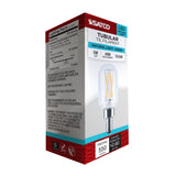 Satco 5w T9 LED 5000K CCT Candelabra Base 120v Bulb - BulbAmerica