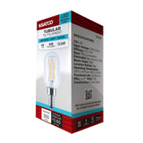 Satco 5w T9 LED 5000K CCT Candelabra Base 120v Bulb_1
