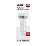 Satco 9w PL 4-Pin LED 1100Lm G24q Base 120-277v CCT Selectable White Finish Bulb_1