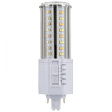 Satco 14w LED PL 2-Pin G24d CCT Tunable 120-277v White Finish Type B Bulb