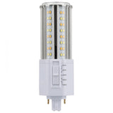 Satco 18w LED PL 2-Pin G24d CCT Tunable 120-277v White Finish Type B Bulb