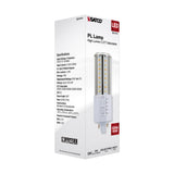 Satco 18w LED PL 2-Pin G24d CCT Tunable 120-277v White Finish Type B Bulb_5