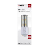 Satco 22w LED PL 2-Pin G24d CCT Tunable 120-277v White Finish Type B Bulb_2