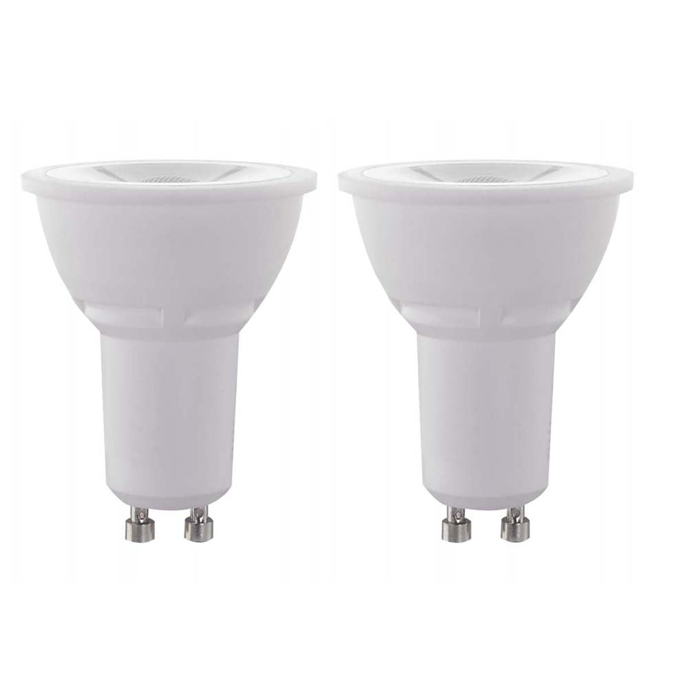 2Pk - Satco 6.5w 120v MR16 LED GU10 500 Lumens 3000k Soft White