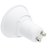 2Pk - Satco 5.5w MR16 LED GU10 Base 120v 40deg 5000K White Finish Bulb - BulbAmerica