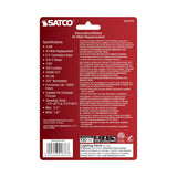 2Pk - Satco 4.5w G16.5 LED E12 Candelabra Base 5000K 120v White Finish Bulb_3