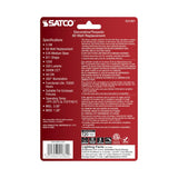 2Pk - Satco 5.5w B11 LED E26 Medium Base 5000K 120v Clear Finish Bulb_3